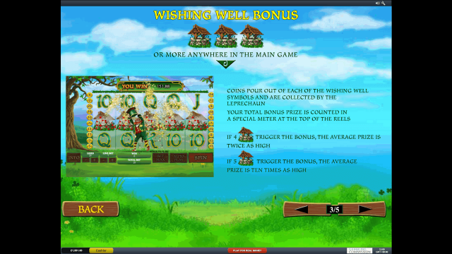 Игровой интерфейс Plenty O'Fortune 5