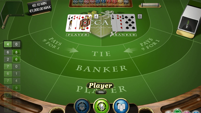 Характеристики слота Baccarat Pro Series Table Game 9